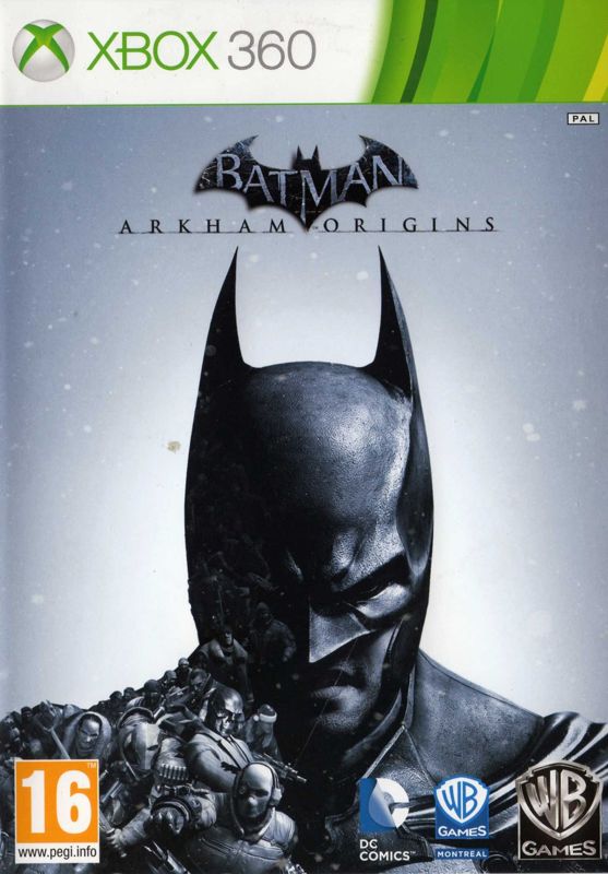 Batman: Arkham Origins box art for Xbox 360